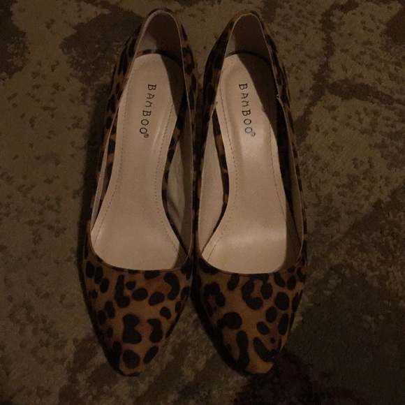 Leopard heels - Picture 2 of 3
